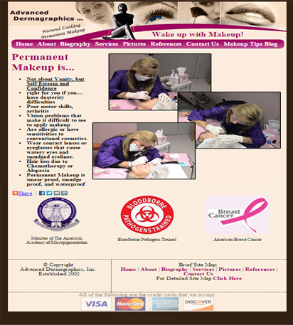 image: Advanced Dermagraphics website